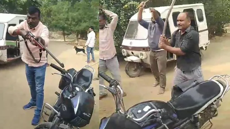 सुलतानपुर: असलहा से लैस दबंगों ने पूरे परिवार पर किया हमला, विधायक के करीबी ने गोली मारने की दी धमकी, Video Viral 