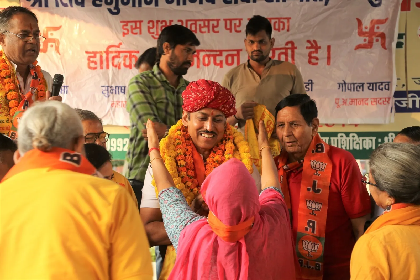 कांग्रेस में सिर्फ भ्रष्टाचार, देश के प्रति समर्पित भाजपा परिवार : कर्नल राज्यवर्धन राठौड़ 