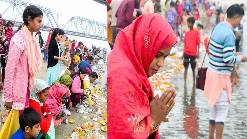 मुरादाबाद : कार्तिक पूर्णिमा पर श्रद्धालुओं ने लगाई आस्था की डूबकी, बच्चों ने चाट पकौड़ी की लिया आनंद 