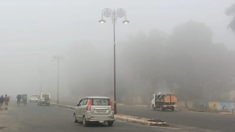 अयोध्या : घने कोहरे के साथ सर्दी की दस्तक, ठिठुरन भी शुरू 