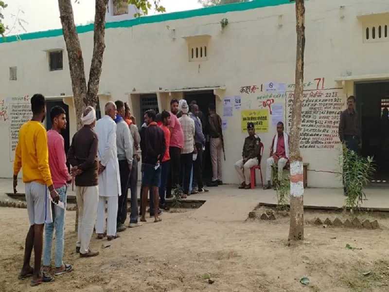 मध्यप्रदेश: भिण्ड जिले के अटेर में पुनर्मतदान शांतिपूर्ण संपन्न
