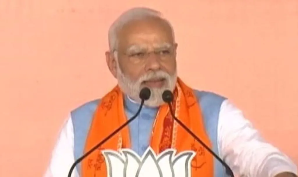 सतना में बोले पीएम मोदी- कांग्रेस का दुर्भाग्य, 2014 में जनता ने दिल्ली में बैठा दिया एक 'चौकीदार'