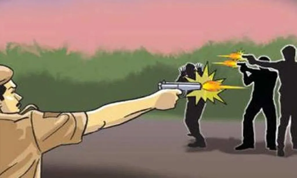 मथुरा: महंत की हत्या करने आए 11 बदमाश पुलिस के साथ मुठभेड़ के बाद गिरफ्तार 