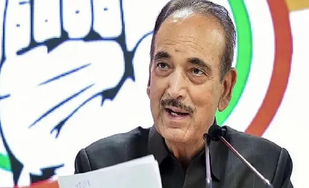 चुनावी लोकतंत्र का कोई विकल्प नहीं, जम्मू-कश्मीर में विस चुनाव कराए जाएं: गुलाम नबी आजाद 