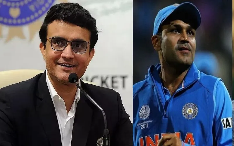 सौरव गांगुली ने वीरेंद्र सहवाग को लिखा पत्र, कहा- आपने टेस्ट में बल्लेबाजी की कला बदली