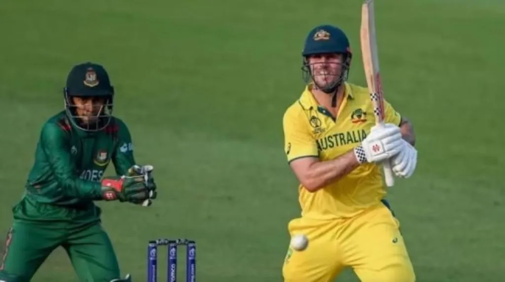 World Cup 2023: मार्श का धमाल, आस्ट्रेलिया ने बांग्लादेश को आठ विकेट से हराया 
