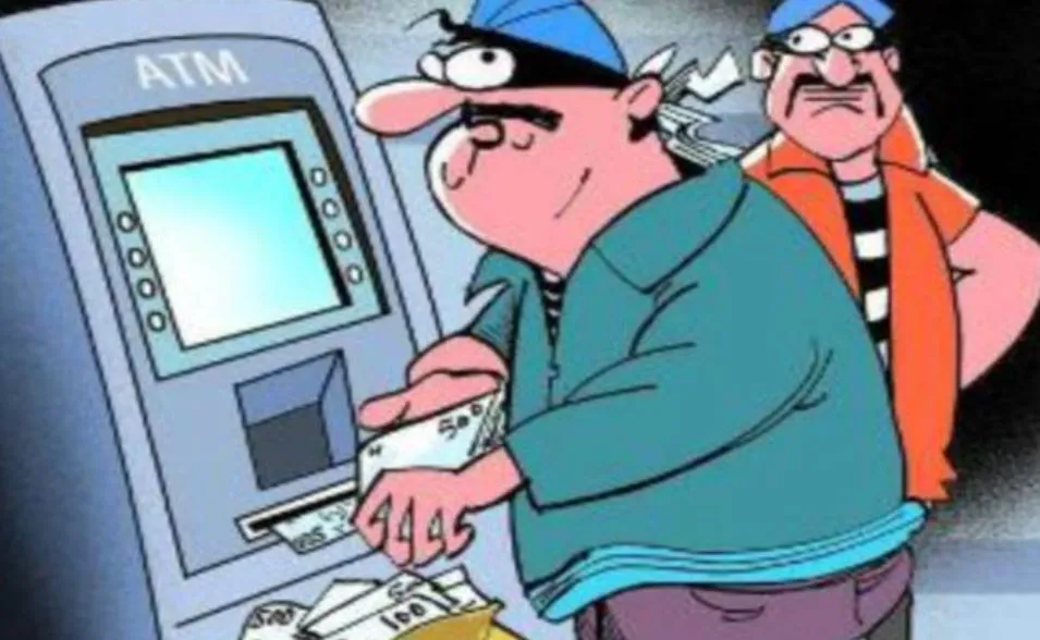 ATM मशीन उखाड़ी... खुली जीप में डालकर ले गए चोर, 24 लाख रुपए की बैंक आफ इंडिया को लगाई चपत