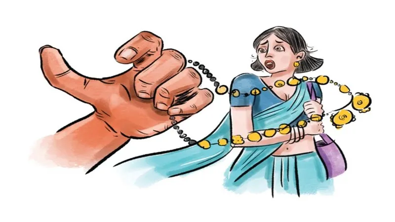 कानपुर: दूल्हे की निकासी कराने गई महिला की लुटेरों ने छीनी चेन