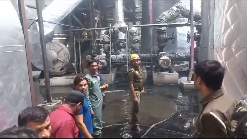 लखनऊ: फैक्ट्री में लगी आग, देखकर सहम गया पूरा गांव, घरों से निकल भागे लोग, करोड़ों रुपये का हुआ नुकसान 