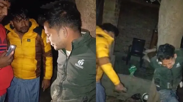 बरेली: शीशगढ़ में पेड़ से बांधकर युवक को दी तालिबानी सजा, वीडियो वायरल