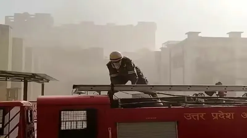 SGPGI Fire: एक महीने के बच्चे की मौत पर छलका नाना का दर्द, कहा- लोग पहले अपनी जान बचाते या मेरे बच्चे की