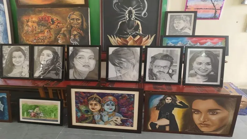 बांदा: भागवत प्रसाद मेमोरियल स्कूल में दो दिवसीय राज्य स्तरीय आर्ट गैलरी का हुआ आयोजन