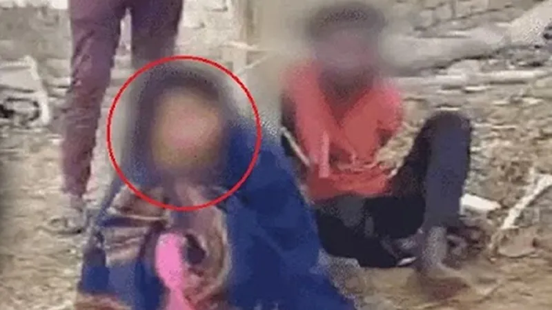 प्यार में मिली तालीबानी सजा: प्रेमी जोड़े को ग्रामीणों ने खंभे से बांध कर पीटा, पांच बच्चों की मां है महिला