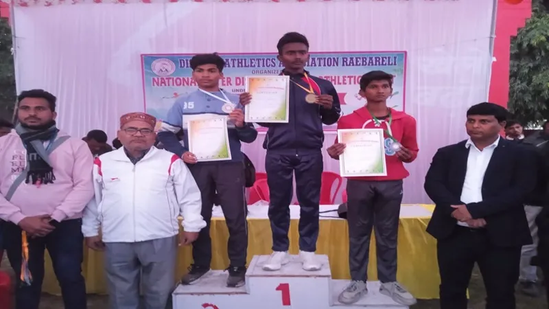 रायबरेली: अजीत, आरव और अभय ने मारी बाजी, नेशनल इंटरनेशनल इंटर डिस्ट्रिक्ट जूनियर एथलेटिक मीट का हआ आयोजन
