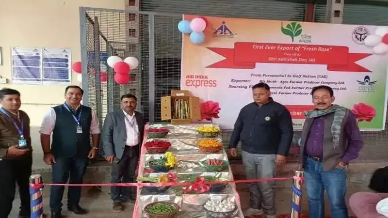 वाराणसी: काशी के फूलों की खुशबू विदेशों में भी बिखरेगी, खाड़ी देशों को भेजे गए गुलाब के फूल 