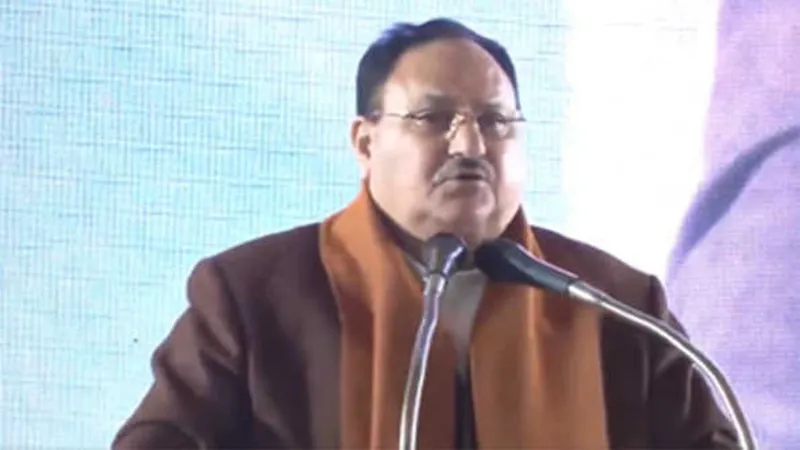 विकसित भारत संकल्प यात्रा में बोले नड्डा- मोदी के नेतृत्व में मिली गांव-गरीब को ताकत 
