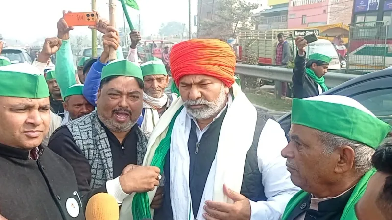 किसानों के हित में काम नहीं करतीं सरकारें : राकेश टिकैत