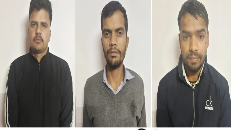 अलीगढ़ में एसटीएफ की बड़ी कार्रवाई, NET परीक्षा में सेंध लगाने वाले तीन आरोपी अरेस्ट 