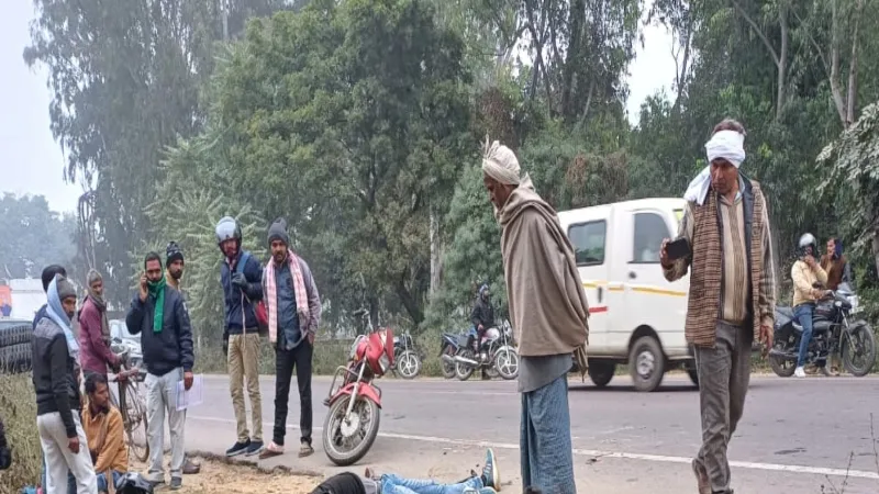 Barabanki black friday : अलग-अलग सड़क हादसों में दो की मौत, छह घायल