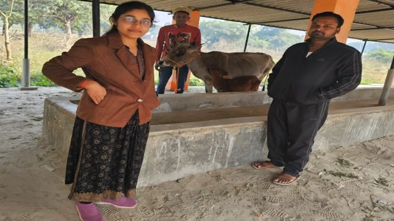 अयोध्या : जिले में Top पर पहुंची पूरा की रामपुर सरधा ग्राम पंचायत, अस्थाई गौशाला निर्माण में बनी Number one