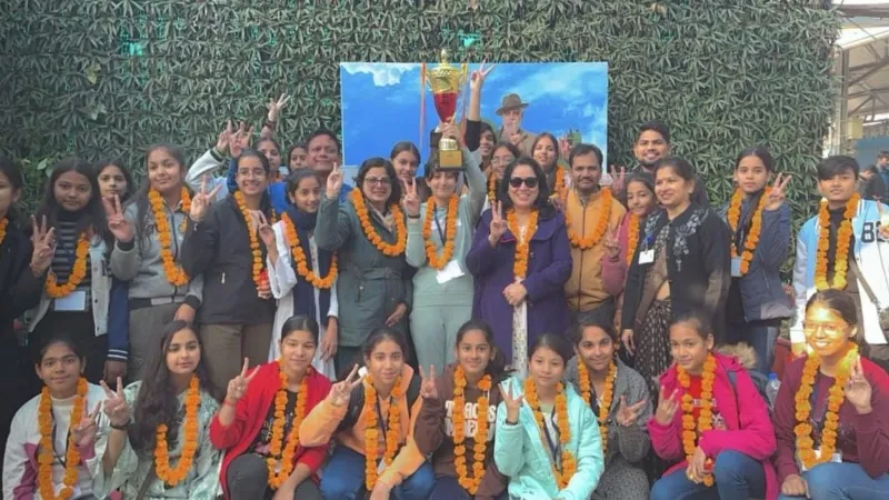 जोनल लेवल राष्ट्रीय स्कूल बैंड प्रतियोगिता में यूपी में अव्वल रही लखनऊ टीम 