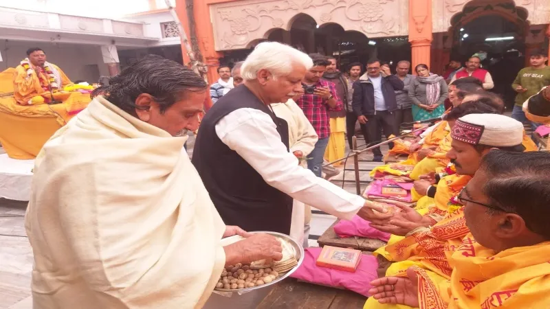सीताराम विवाह पंचमी : मानस के दोहे व चौपाइयों से गूंज उठा संकट मोचन दरबार  