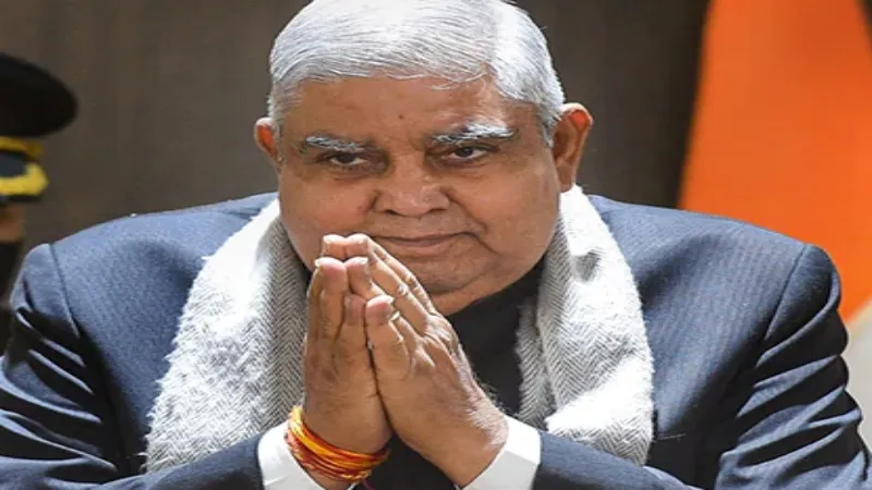 आज लखनऊ आएंगे उप राष्ट्रपति जगदीप धनखड़, 2300 पुलिसकर्मी सुरक्षा और 630 संभालेंगे यातायात