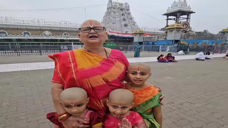 कानपुर महापौर ने दान किये अपने बाल, इस मनोकामना को बताया बड़ी वजह  