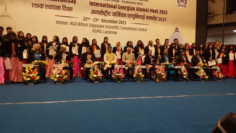 KGMU foundation day : डिप्टी सीएम ब्रजेश पाठक बोले- त्रिपुरा और यूपी मिलकर चिकित्सा के क्षेत्र में कर सकते हैं काम