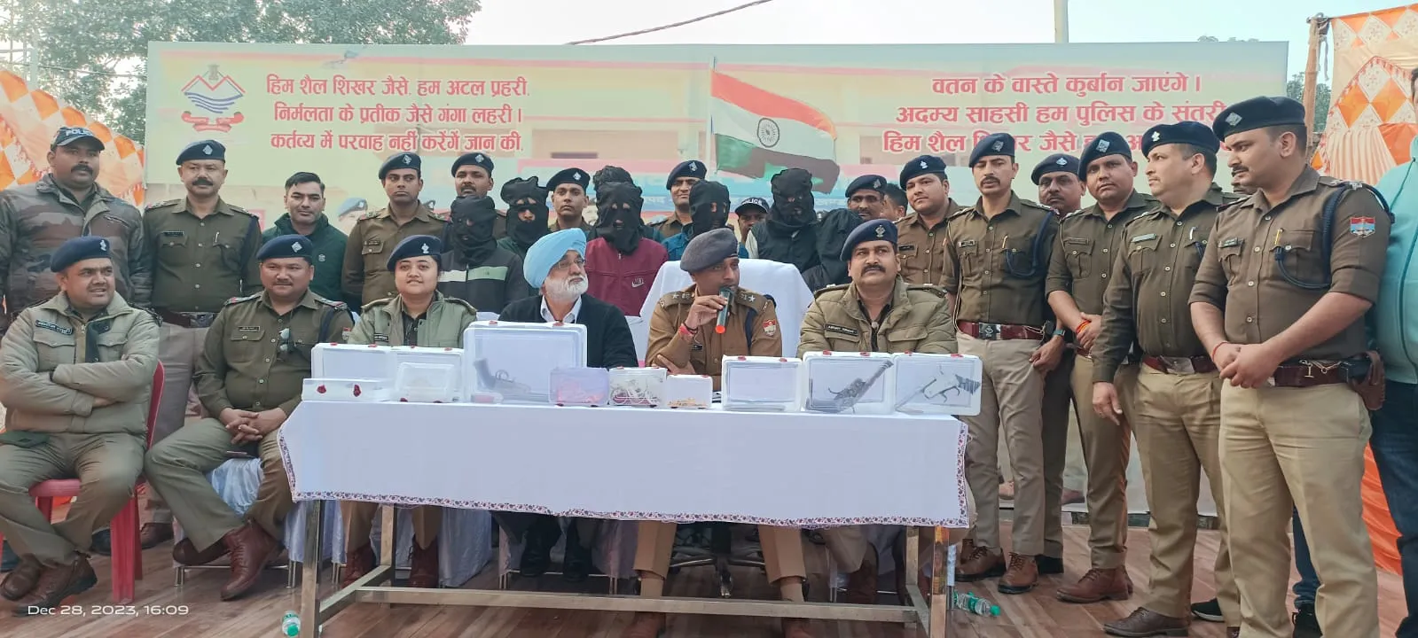 काशीपुर: स्कूल संचालक के घर डकैती का पुलिस ने किया खुलासा, सात आरोपी गिरफ्तार