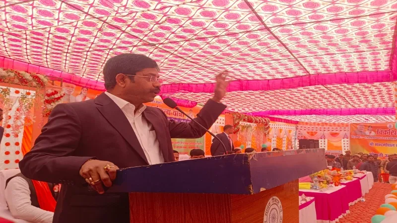 सबका साथ सबका विकास, सबका विश्वास - यह उद्देश्य है हमारा : नन्द गोपाल नंदी