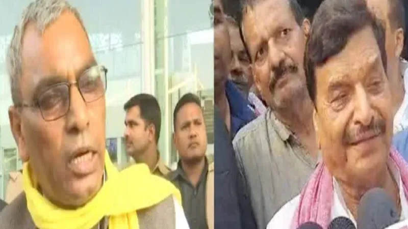 ओपी राजभर ने SP को बताया BJP की बी टीम, शिवपाल ने ली चुटकी, कांग्रेस बोली - बने रहें चरण चुंबक