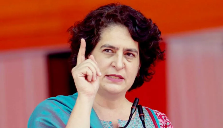 भाजपा राज में संसद, सरहद, सड़क, समाज कुछ भी सुरक्षित नहीं: प्रियंका गांधी 