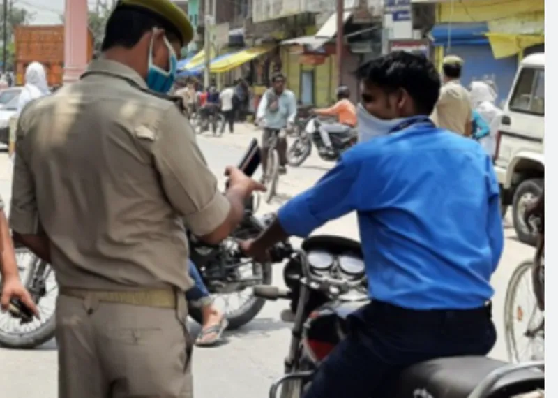 काशीपुर: चेकिंग में बाइक सीज होने का मैसेज जब बाइक स्वामी के पास पहुंचा तो... 