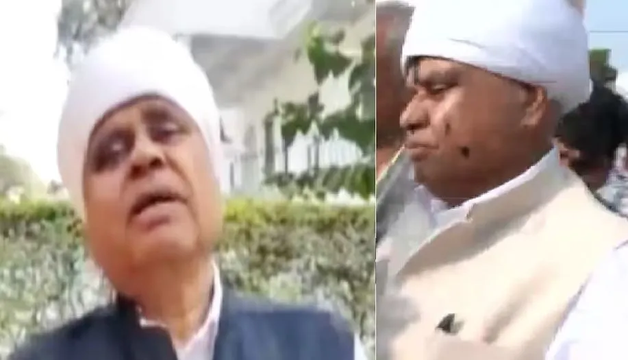 कांग्रेस विधायक फूलसिंह बरैया ने किया मुंह काला, किया ईवीएम का विरोध