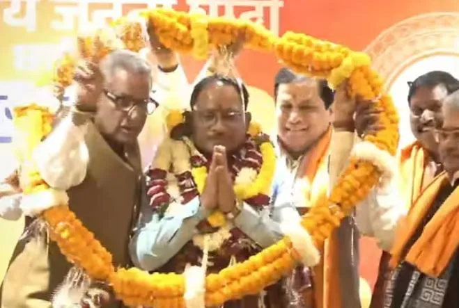 छत्तीसगढ़: विष्णुदेव साय ने कहा- मोदी की गारंटी को शत प्रतिशत पूरा करने का करेंगे प्रयास 