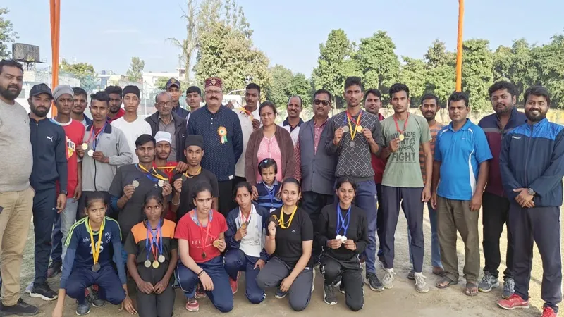 बहराइच: जिला एथलेटिक्स चैंपियनशिप में खिलाड़ियों ने दिखाई प्रतिभा, 100 मीटर बालक वर्ग में अमरदीप रहे प्रथम 