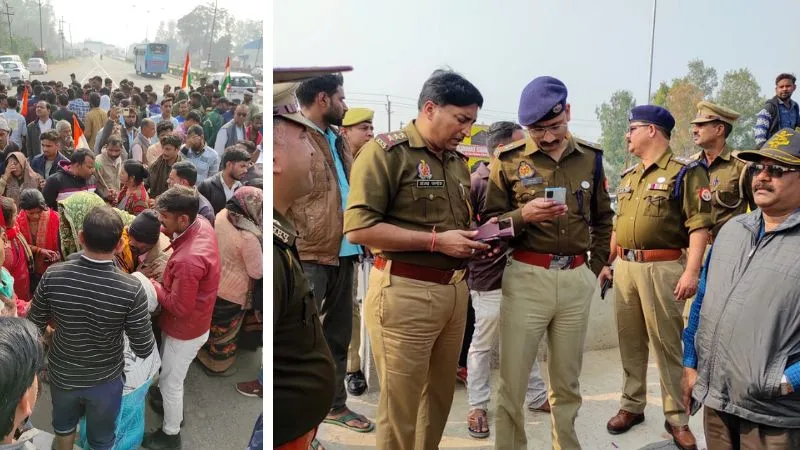 Kanpur News: आतंकी हमले में शहीद का पार्थिव शरीर नहीं पहुंचा चौबेपुर गांव… परिजनों ने लगाया जाम