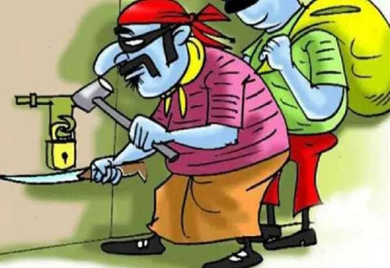 रामपुर : चोरों ने बंद घर को बनाया निशाना, नगदी समेत लाखों के जेवरात उड़ा ले गये