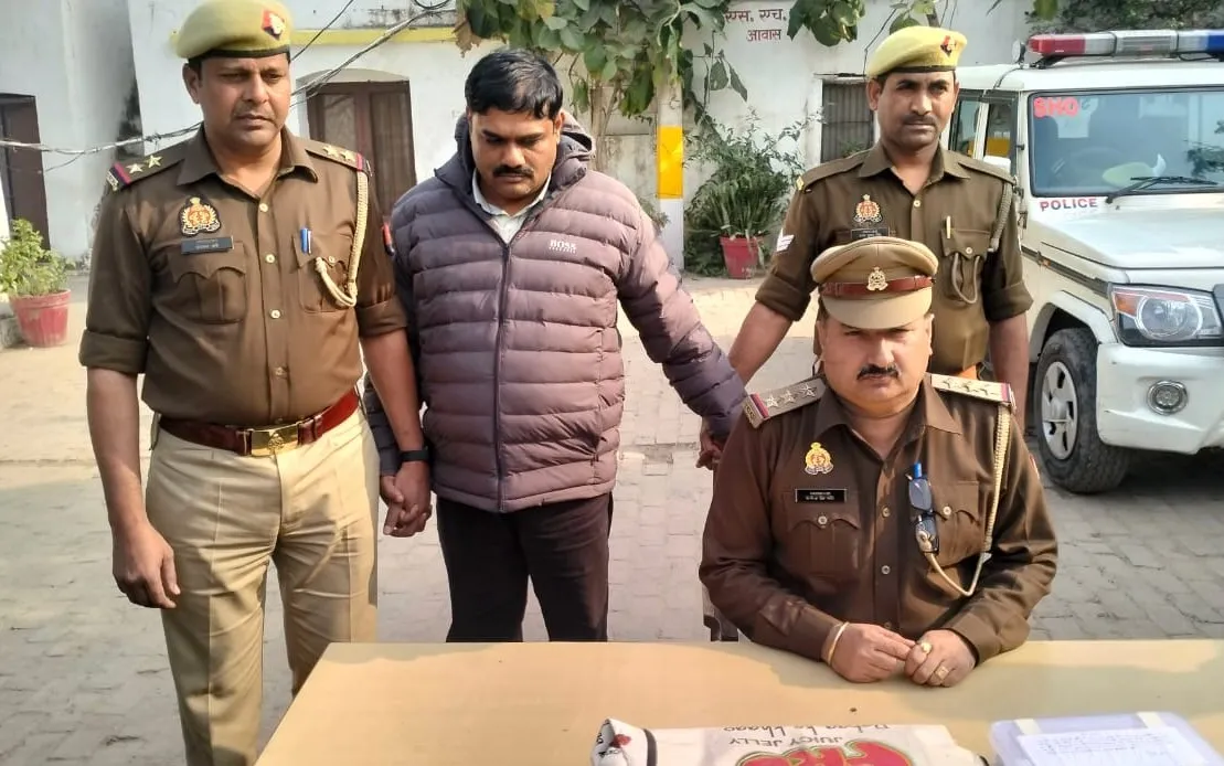 संभल: मेंथा फैक्ट्री मैनेजर को गोली मारने वाला आरोपी गिरफ्तार