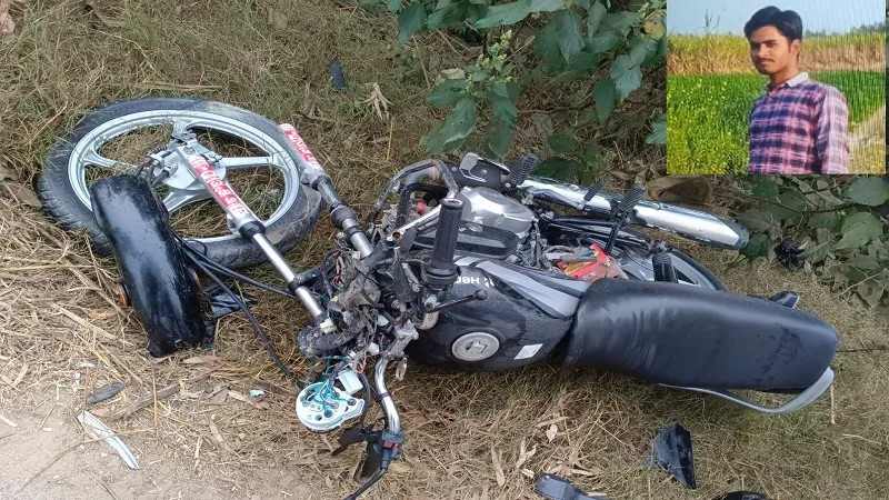 मुरादाबाद : अज्ञात वाहन की टक्कर से फैक्ट्री कर्मी की मौत