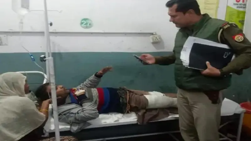 अमरोहा : बाइक पर लिफ्ट लेना पड़ा भारी, महिला की हादसे में गई जान