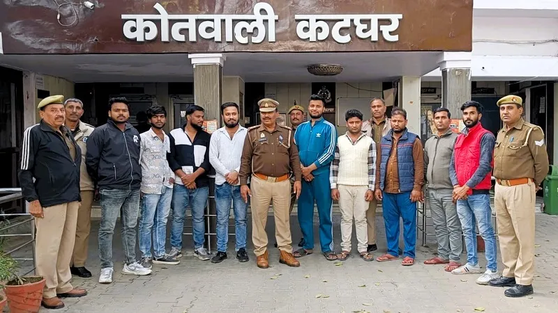 मुरादाबाद: हाईवे स्थित होटल में रिसेप्शन पार्टी में जमकर मारपीट, नौ गिरफ्तार