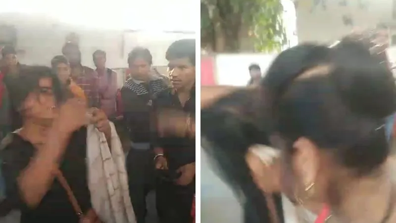 Kanpur Crime: महिला का पर्स चुराया… पब्लिक ने पकड़ा, महिला ने जमकर की पिटाई, देखें- VIDEO 