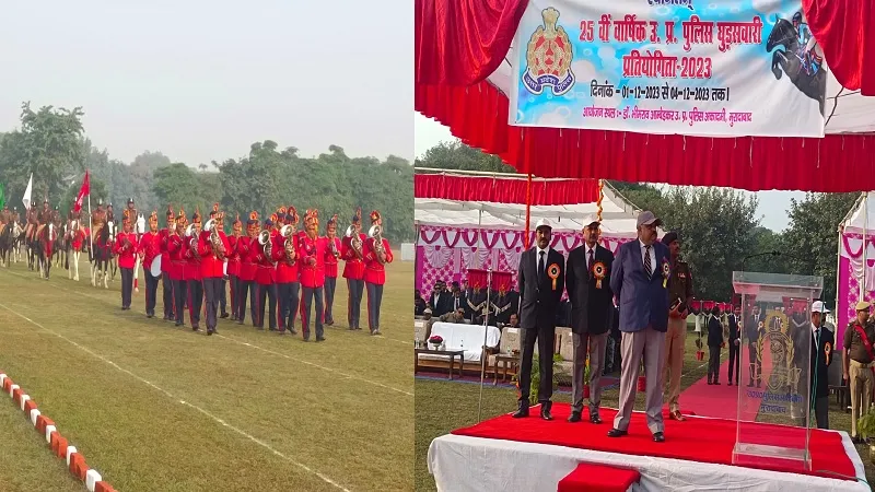 घुड़सवारी प्रतियोगिता : ब्रवो जंपिंग व रिमाउंट ड्रेसाज में मुरादाबाद का दबदबा