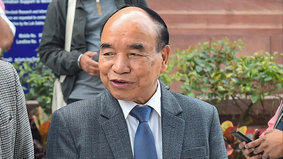 मिजोरम: जोरमथंगा ने चुनाव में एमएनएफ की हार के बाद राज्यपाल को इस्तीफा सौंपा 