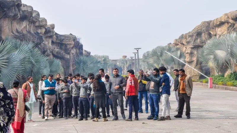 Etawah News: सफारी में शेरों के दीदार को उमड़ा पर्यटकों का सैलाब, रविवार को सफारी पहुंचे इतने  पर्यटक