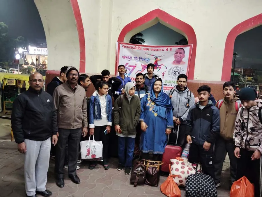 लखनऊ में स्कूली नेशनल एथलेटिक्स प्रतियोगिता में शामिल होने पहुंचे दूसरे राज्यों के बच्चे, हुआ स्वागत, शिक्षा विभाग की तैयारी पूरी