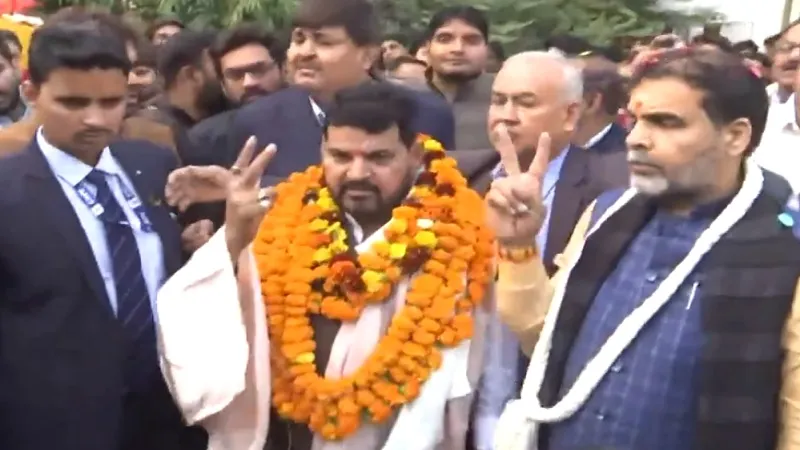  WFI अध्यक्ष बने बृजभूषण के विश्वासपात्र संजय सिंह, कई बार लंबित होने के बाद दर्ज की जीत 