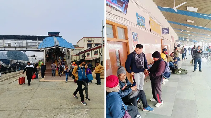 मुरादाबाद : निरस्त ट्रेनों ने नए साल का मजा किया किरकिरा, सैलानियों को हो रही दिक्कत
